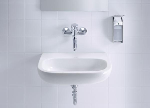 DURAVIT D-CODE umývátko 45 cm, bez přepadu 07074500702 Obrázek - fotka