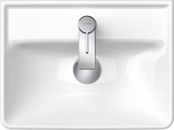 DURAVIT D-NEO umývátko 45 cm, s otvorem pro baterii, bez přepadu 0738450041 Obrázek - fotka