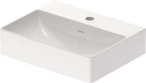 DURAVIT DURASQUARE umývátko 45 cm, s otvorem pro baterie, bez přepadu