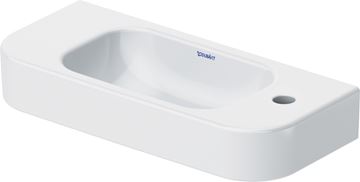 DURAVIT HAPPY D.2 umývátko 50 cm, s otvorem pro baterii vpravo, bez přepadu