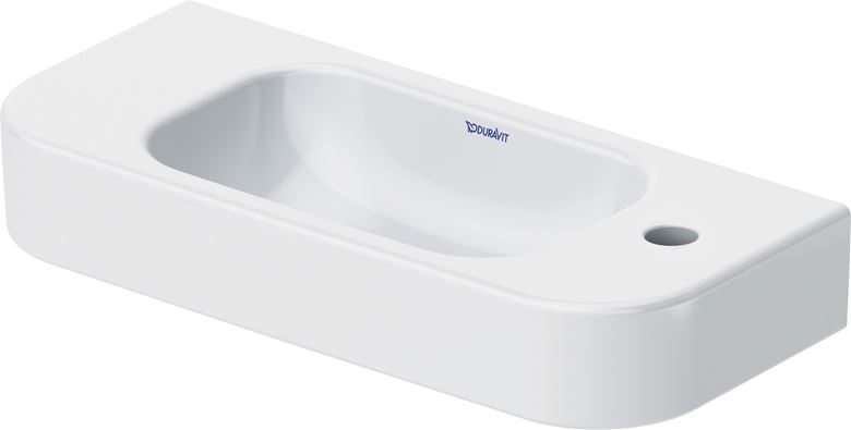 DURAVIT HAPPY D.2 umývátko 50 cm, s otvorem pro baterii vpravo, bez přepadu 0711500008 Obrázek - Hlavní obrázek
