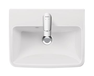 DURAVIT NO.1 umývátko 45 cm, s otvorem pro baterii a přepadem 07434500002 Obrázek - fotka