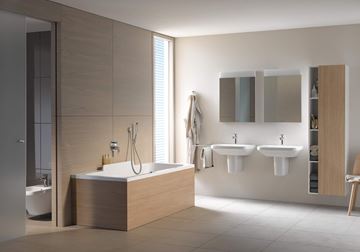 DURAVIT DURASTYLE umývátko 45 cm, s otvorem pro baterii, bez přepadu 0708450000 Obrázek - fotka