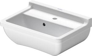 DURAVIT STARCK 3 umývátko 45 cm, s otvorem pro baterii a přepadem