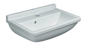 DURAVIT STARCK 3 umývátko 45 cm, s otvorem pro baterii a přepadem 0750450000 Obrázek - fotka