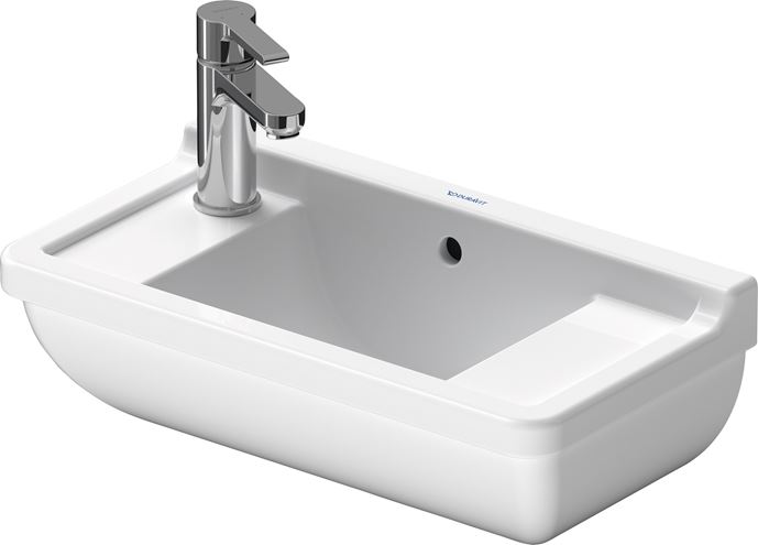 DURAVIT STARCK 3 umývátko 50 cm, s přepadem 0751500000 Obrázek - fotka