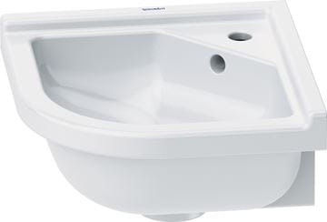 DURAVIT STARCK 3 umývátko rohové 43 cm, s otvorem pro baterii a přepadem