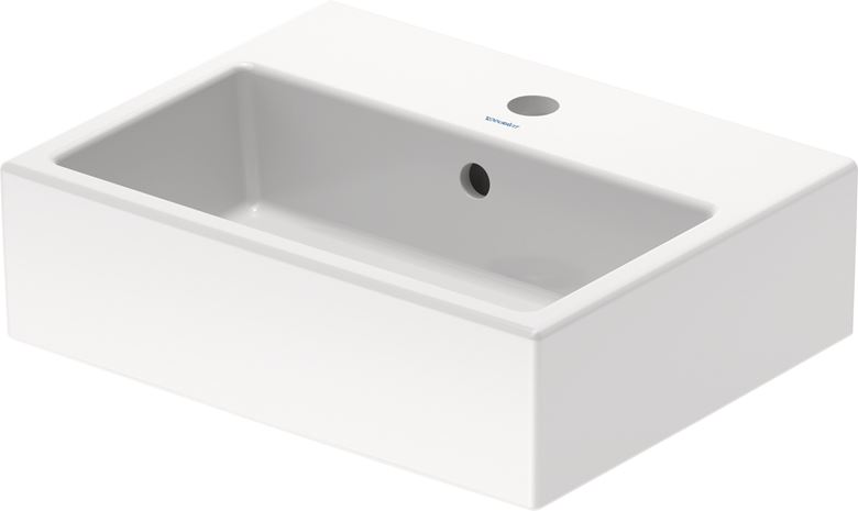 DURAVIT VERO AIR umývátko 45 cm, s otvorem pro baterii a přepadem 0724450000 Obrázek - Hlavní obrázek