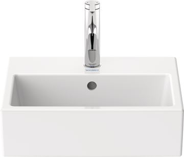 DURAVIT VERO AIR umývátko 45 cm, s otvorem pro baterii a přepadem 0724450000 Obrázek - fotka