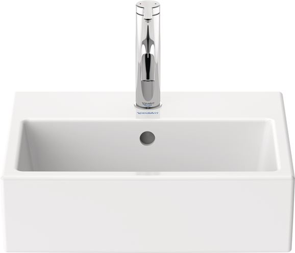 DURAVIT VERO AIR umývátko 45 cm, s otvorem pro baterii a přepadem 0724450000 Obrázek - fotka