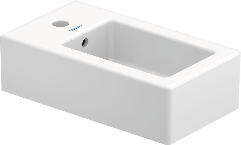 DURAVIT VERO umývátko 25 cm, s otvorem pro baterii a přepadem 0702250000 Obrázek - Hlavní obrázek