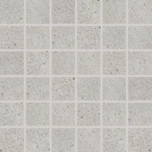 RAKO PIAZZETTA mozaika 30x30(5x5) cm, lepená na síti, mat, světle šedá