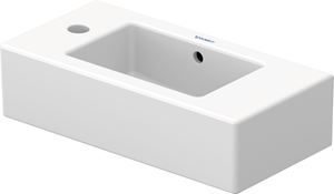 DURAVIT VERO umývátko 50 cm, s otvorem pro baterii vlevo a přepadem
