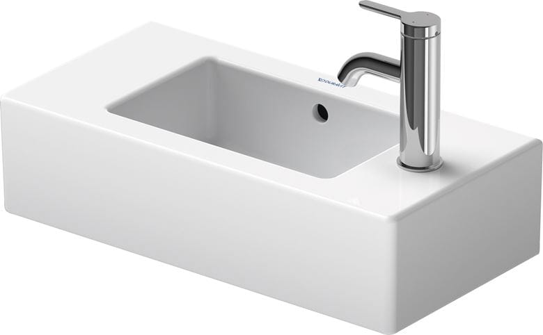 DURAVIT VERO umývátko 50 cm, s otvorem pro baterii vlevo a přepadem 0703500009 Obrázek - fotka