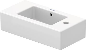 DURAVIT VERO umývátko 50 cm, s otvorem pro baterii vpravo a přepadem