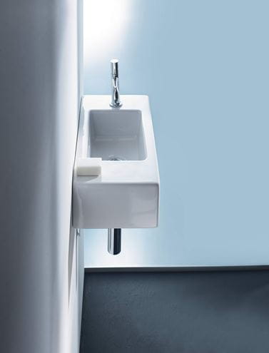 DURAVIT VERO umývátko 50 cm, s otvorem pro baterii vpravo a přepadem 0703500008 Obrázek - fotka
