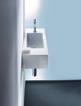 DURAVIT VERO umývátko 50 cm, s otvorem pro baterii vpravo a přepadem 0703500008 Obrázek - fotka