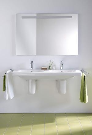 DURAVIT D-CODE polosloup pro umyvadlo  08571800002 Obrázek - fotka