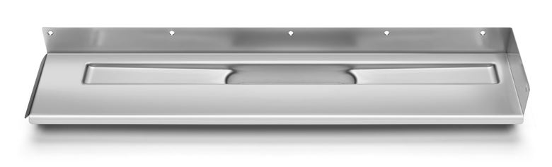 UNIDRAIN 1003 sprchový žlab 1200 mm, ke stěně, bez odtoku, bez roštu, nerez ocel 1003.1200 Obrázek - Hlavní obrázek