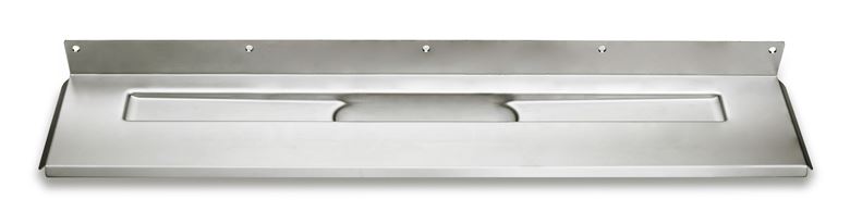 UNIDRAIN 1004 sprchový žlab 900 mm, ke stěně, bez odtoku, bez roštu, nerez ocel 1004.0900 Obrázek - Hlavní obrázek