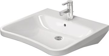 DURAVIT DURASTYLE bezbariérové umyvadlo 65 cm, s otvorem pro baterii a přepadem