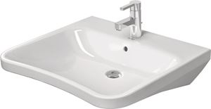DURAVIT DURASTYLE bezbariérové umyvadlo 65 cm, s otvorem pro baterii a přepadem