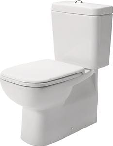 DURAVIT D-CODE WC kombi mísa, vario odpad