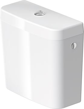 DURAVIT D-CODE WC kombi nádržka, boční přívod vody, Dual-Flush