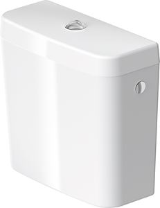 DURAVIT D-CODE WC kombi nádržka, boční přívod vody, Dual-Flush