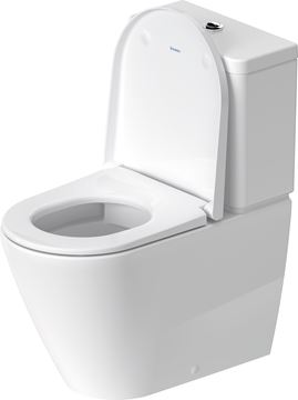 DURAVIT D-NEO WC kombi mísa, Rimless splachování, vario odpad 2002090000 Obrázek - fotka