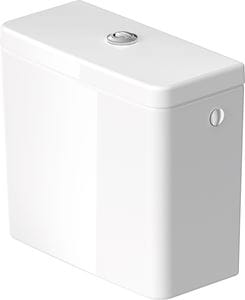 DURAVIT D-NEO WC kombi nádržka, boční přívod vody, Dual-Flush