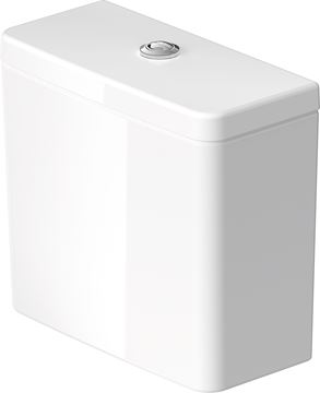 DURAVIT D-NEO WC kombi nádržka, spodní přívod vody, Dual-Flush