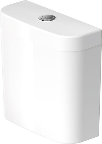 DURAVIT HAPPY D.2 WC kombi nádržka, spodní přívod vody, Dual-Flush 0934100085 Obrázek - Hlavní obrázek