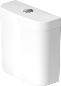 DURAVIT HAPPY D.2 WC kombi nádržka, spodní přívod vody, Dual-Flush