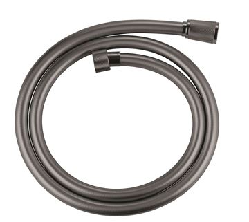 GROHE SILVERFLEX sprchová hadice 1250 mm, hladká, TwistStop, AntiFold, plast, hard graphite