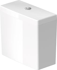 DURAVIT STARCK 3 WC kombi nádržka, spodní přívod vody, Dual-Flush
