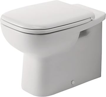 DURAVIT D-CODE stacionární WC, zadní odpad