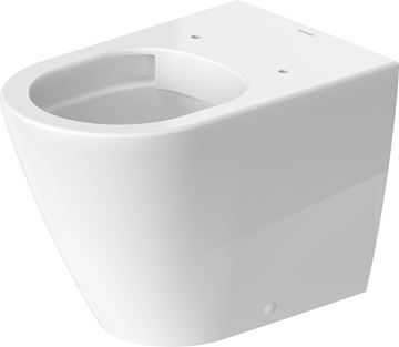 DURAVIT D-NEO stacionární WC, Rimless splachování, zadní odpad