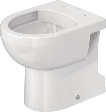 DURAVIT NO.1 stacionární WC, Rimless splachování, spodní odpad