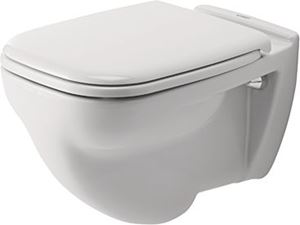 DURAVIT D-CODE závěsné WC, ploché splachování