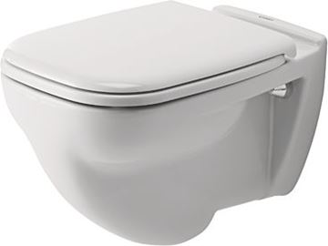 DURAVIT D-CODE závěsné WC, ploché splachování