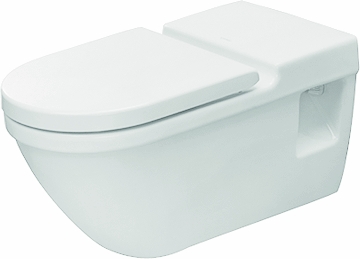 DURAVIT STARCK 3 bezbariérové závěsné WC