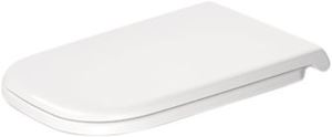 DURAVIT D-CODE VITAL WC sedátko, bezbariérové, Soft-Close, lesklá bílá