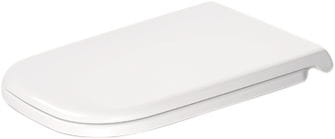 DURAVIT D-CODE VITAL WC sedátko, bezbariérové, Soft-Close, lesklá bílá