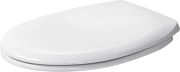 DURAVIT DURAPLUS WC sedátko, lesklá bílá