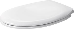 DURAVIT DURAPLUS WC sedátko, lesklá bílá