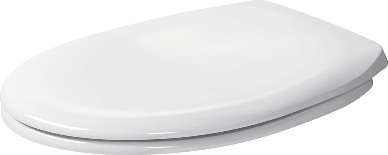 DURAVIT DURAPLUS WC sedátko, Soft-Close, lesklá bílá 0064290000 Obrázek - Hlavní obrázek