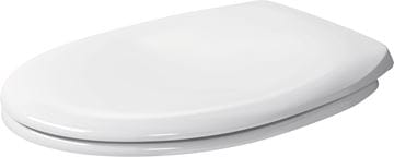 DURAVIT DURAPLUS WC sedátko, Soft-Close, lesklá bílá