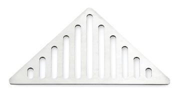 UNIDRAIN CLASSICLINE 2600 perforovaný rošt COLUMN 191x137 mm, kartáčovaná nerez ocel