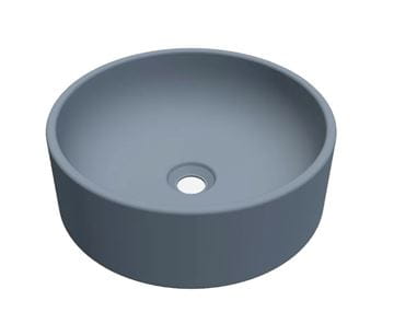 BETTE BALANCE umyvadlová mísa 42,5 cm, bez přepadu, smaltovaná ocel, blue satin